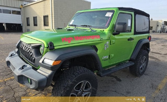 2019 Jeep Wrangler Sport S