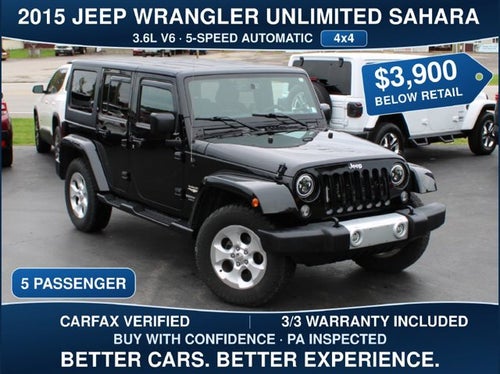 2015 Jeep Wrangler Unlimited Sahara