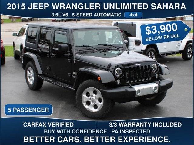 2015 Jeep Wrangler Unlimited Sahara