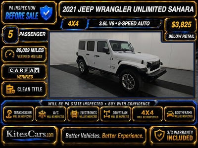 2021 Jeep Wrangler Unlimited Sahara
