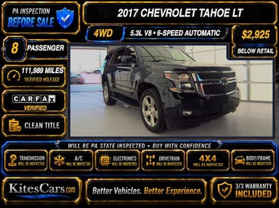 2017 Chevrolet Tahoe LT