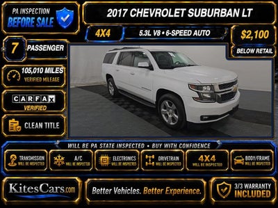 2017 Chevrolet Suburban LT
