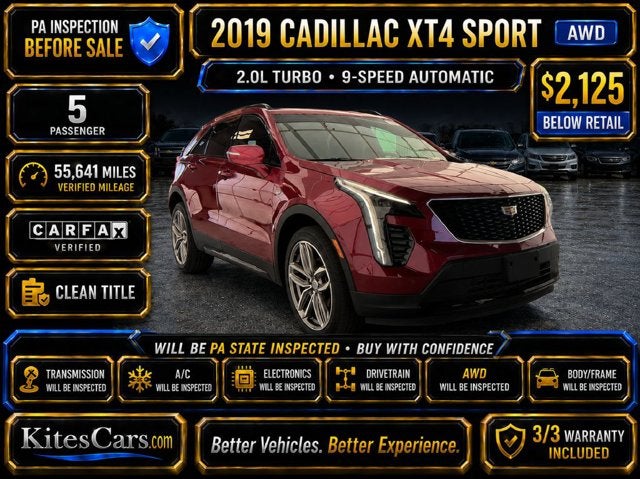 2019 Cadillac XT4 AWD Sport