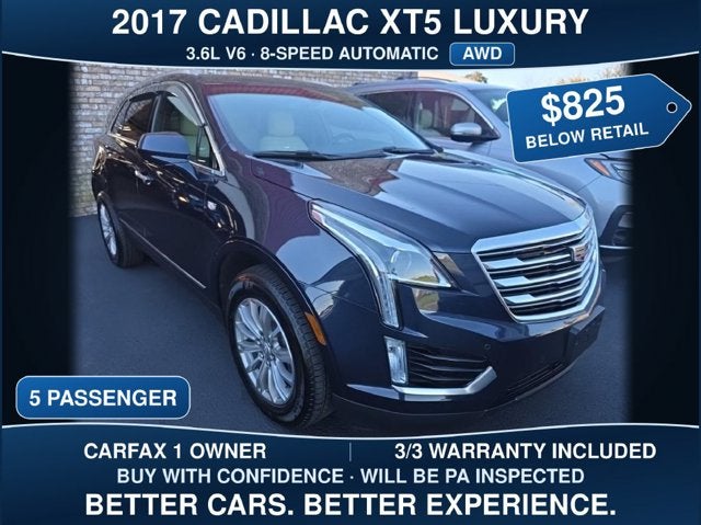 2017 Cadillac XT5 Luxury AWD