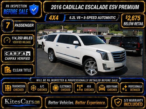 2016 Cadillac Escalade ESV Premium Collection