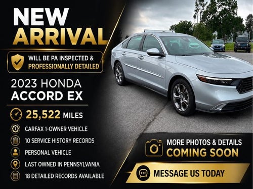 2023 Honda Accord Sedan EX
