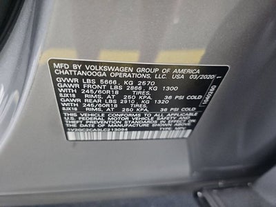 2020 Volkswagen Atlas Cross Sport 2.0T S