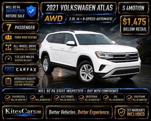 2021 Volkswagen Atlas 2.0T S