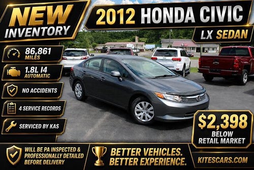 2012 Honda Civic Sdn LX