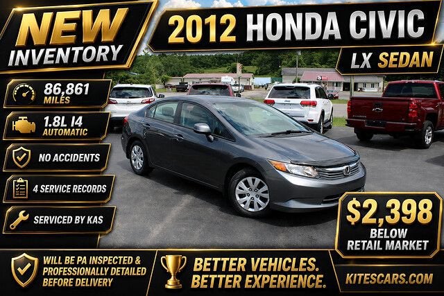 2012 Honda Civic Sdn LX
