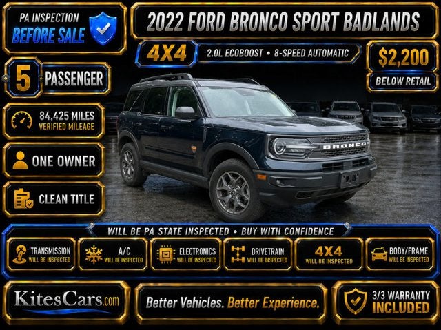 2022 Ford Bronco Sport Badlands