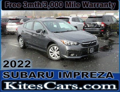 2022 Subaru Impreza 4-door CVT