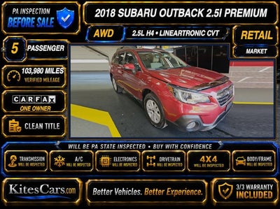 2018 Subaru Outback Premium