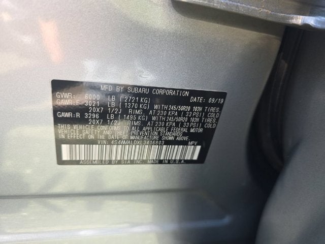 2020 Subaru Ascent Limited