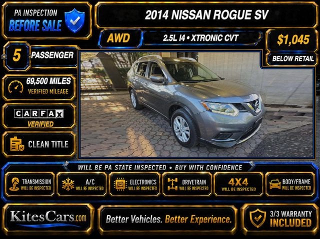 2014 Nissan Rogue SV
