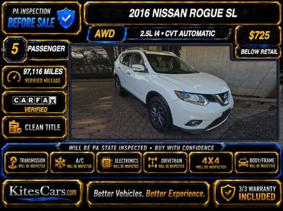 2016 Nissan Rogue SL