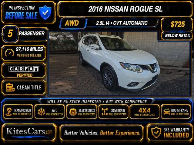 2016 Nissan Rogue SL