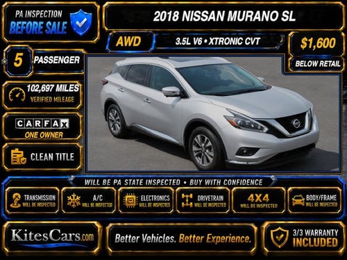 2018 Nissan Murano SL