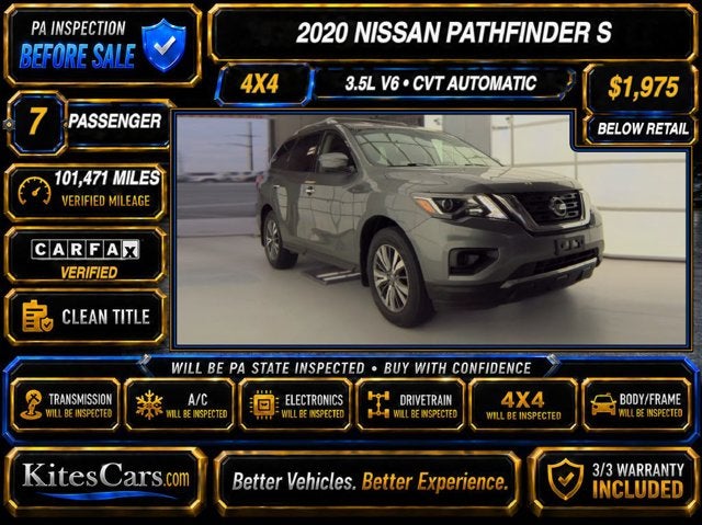2020 Nissan Pathfinder S