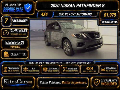 2020 Nissan Pathfinder S