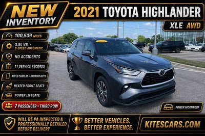 2021 Toyota Highlander XLE