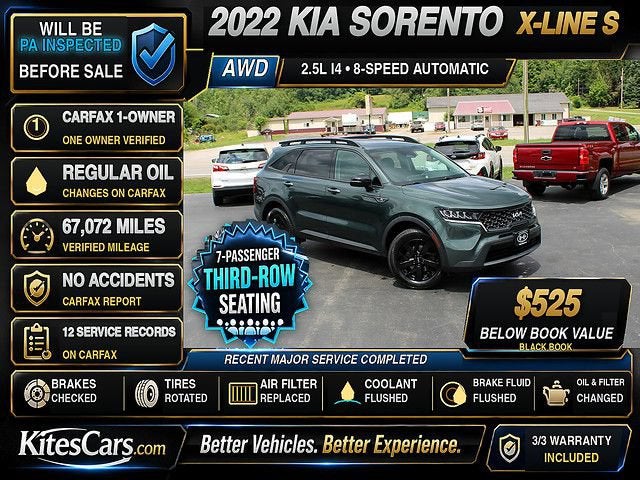 2022 Kia Sorento X-Line S