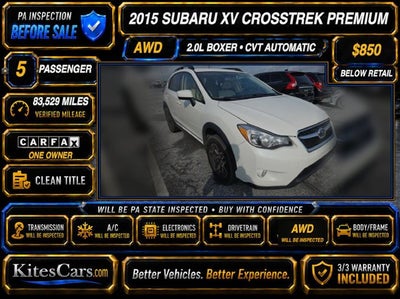 2015 Subaru XV Crosstrek Premium