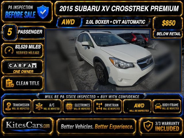 2015 Subaru XV Crosstrek Premium