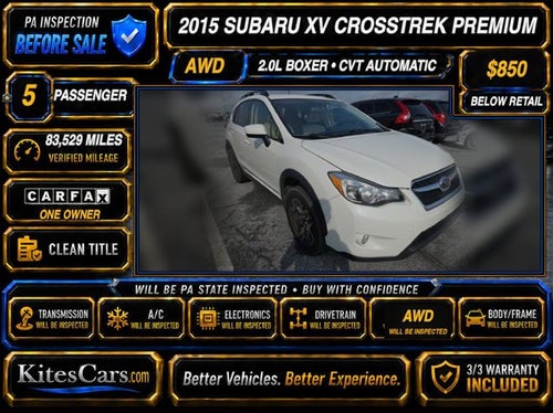 2015 Subaru XV Crosstrek Premium
