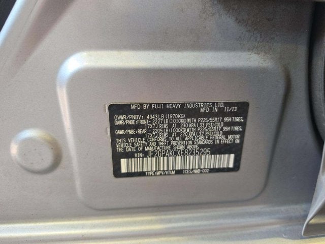 2014 Subaru XV Crosstrek Limited