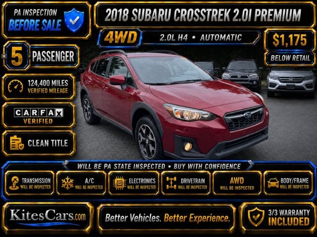 2018 Subaru Crosstrek Premium