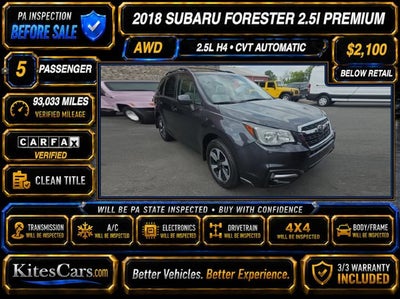 2018 Subaru Forester Premium
