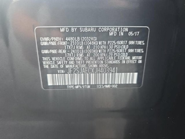2018 Subaru Forester Premium