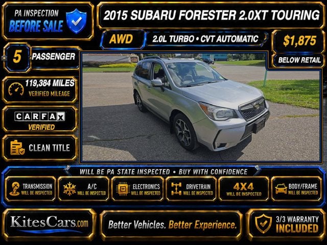 2015 Subaru Forester 2.0XT Touring