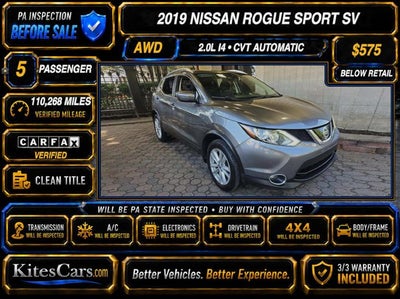 2019 Nissan Rogue Sport SV