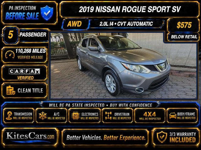 2019 Nissan Rogue Sport SV