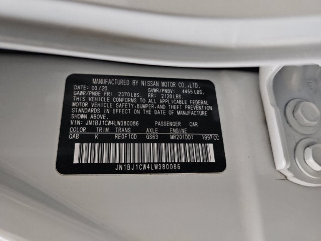 2020 Nissan Rogue Sport SV